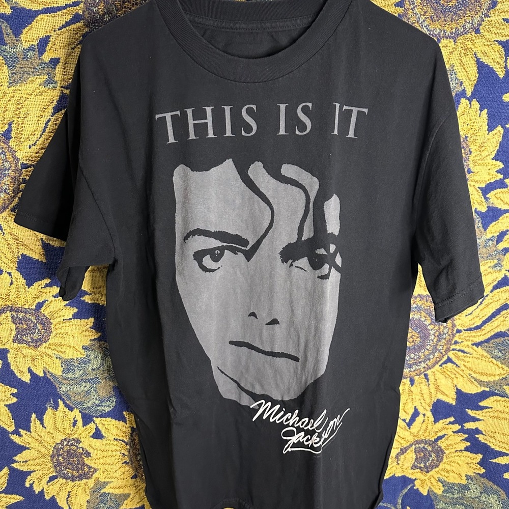 Michael Jackson 2009 "This Is It" Concert T-Shirt Adult Large